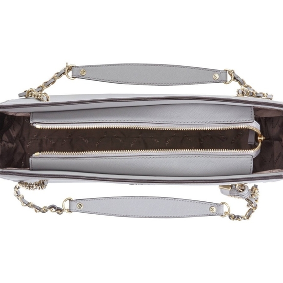 DKNY Grey Saffiano Gold Chain bag - Picture 5 of 5